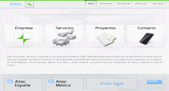 Desktop Screenshot of aitec.es